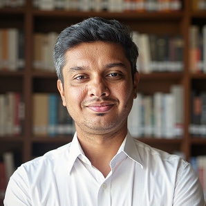 Portrait of Sneh Gandhi, Director